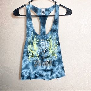 Zumba wear spicy gray crop top